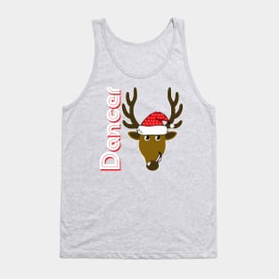 Dancer, Family Christmas Santa Anime 8+ Reindeer Tshirts Tank Top